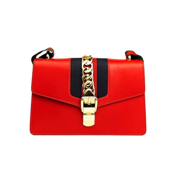 ❌SOLD❌Gucci Medium Sylvie Bag Red - Picture 13 of 13